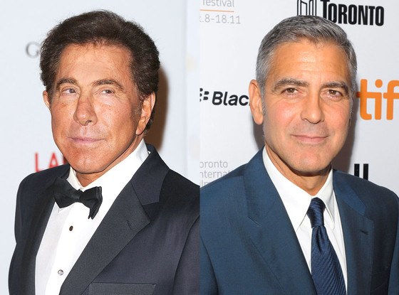 Steve Wynn, George Clooney Steve Wynn, George Clooney